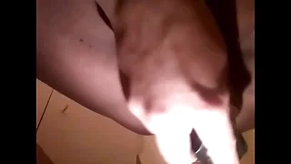 Having it away myself with my favorite dildo